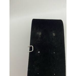 Silver tone ear cuff